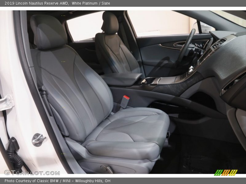 White Platinum / Slate 2019 Lincoln Nautilus Reserve AWD