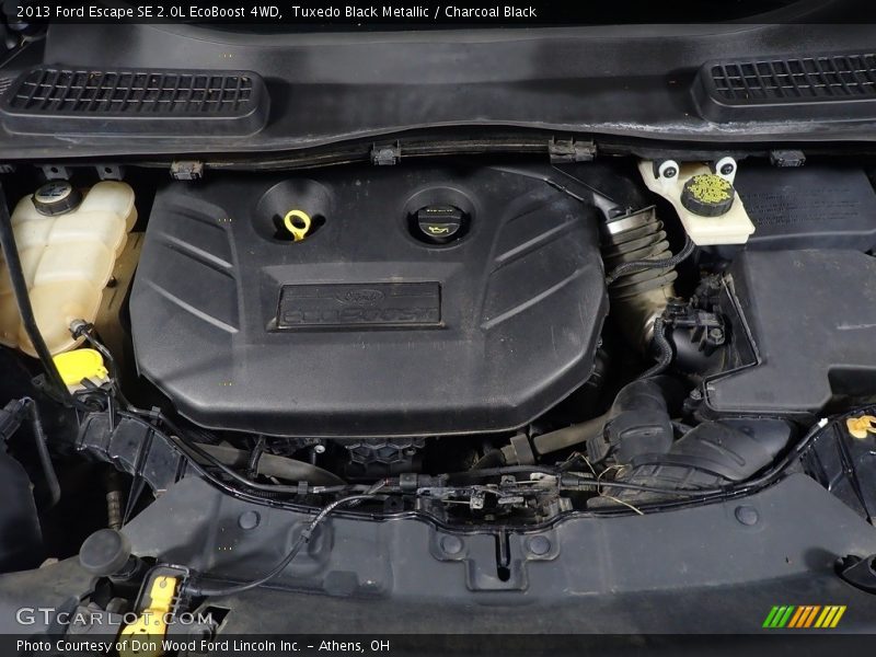 Tuxedo Black Metallic / Charcoal Black 2013 Ford Escape SE 2.0L EcoBoost 4WD