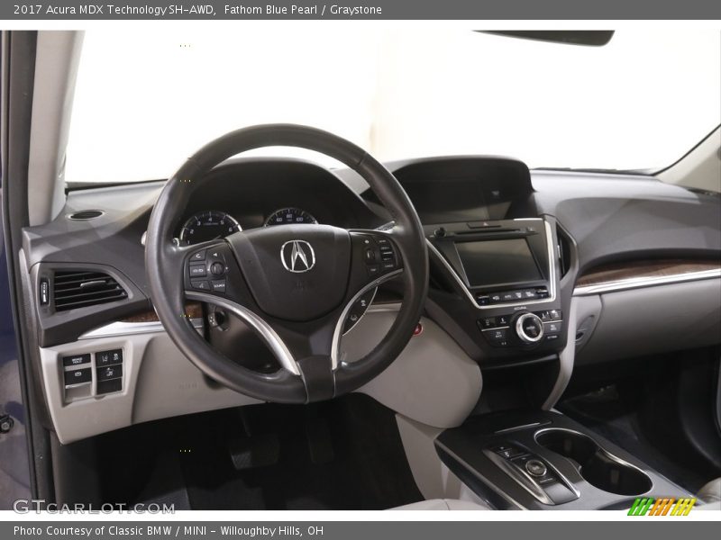 Dashboard of 2017 MDX Technology SH-AWD