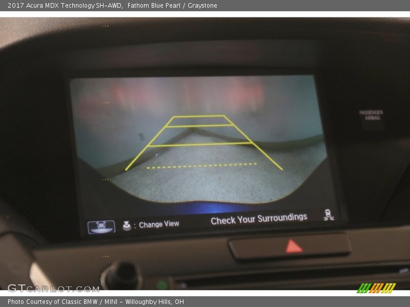 Controls of 2017 MDX Technology SH-AWD