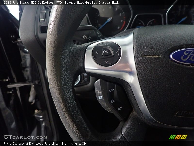Tuxedo Black Metallic / Charcoal Black 2013 Ford Escape SE 2.0L EcoBoost 4WD