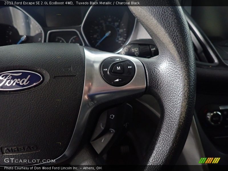 Tuxedo Black Metallic / Charcoal Black 2013 Ford Escape SE 2.0L EcoBoost 4WD