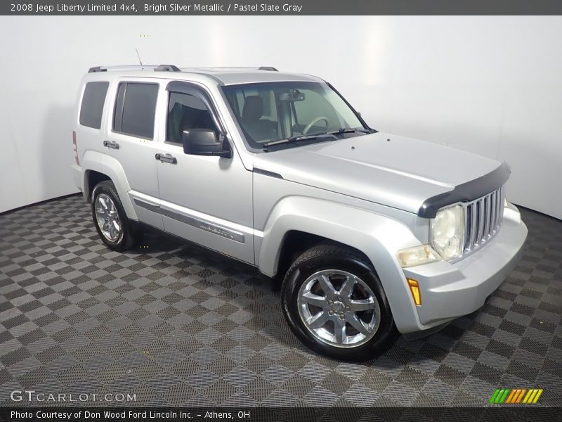 Bright Silver Metallic / Pastel Slate Gray 2008 Jeep Liberty Limited 4x4