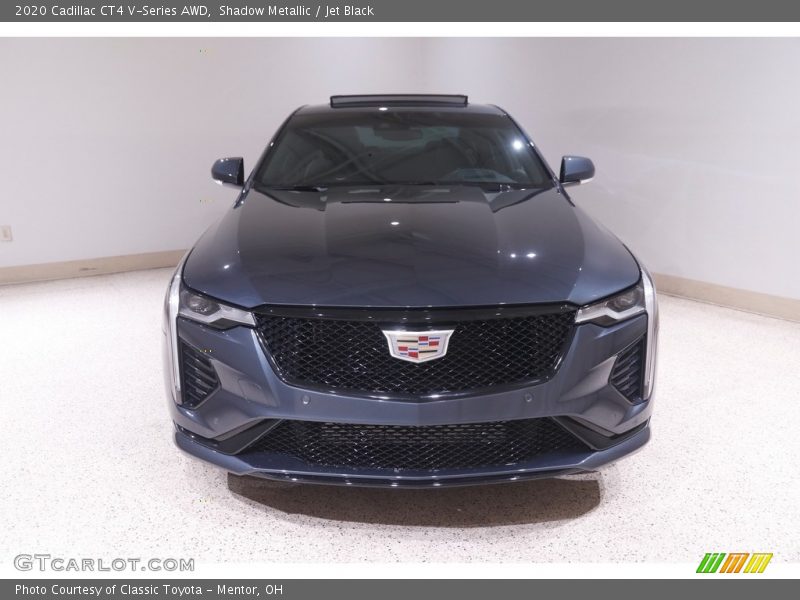 Shadow Metallic / Jet Black 2020 Cadillac CT4 V-Series AWD