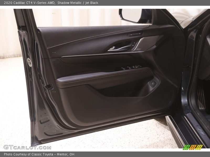 Shadow Metallic / Jet Black 2020 Cadillac CT4 V-Series AWD