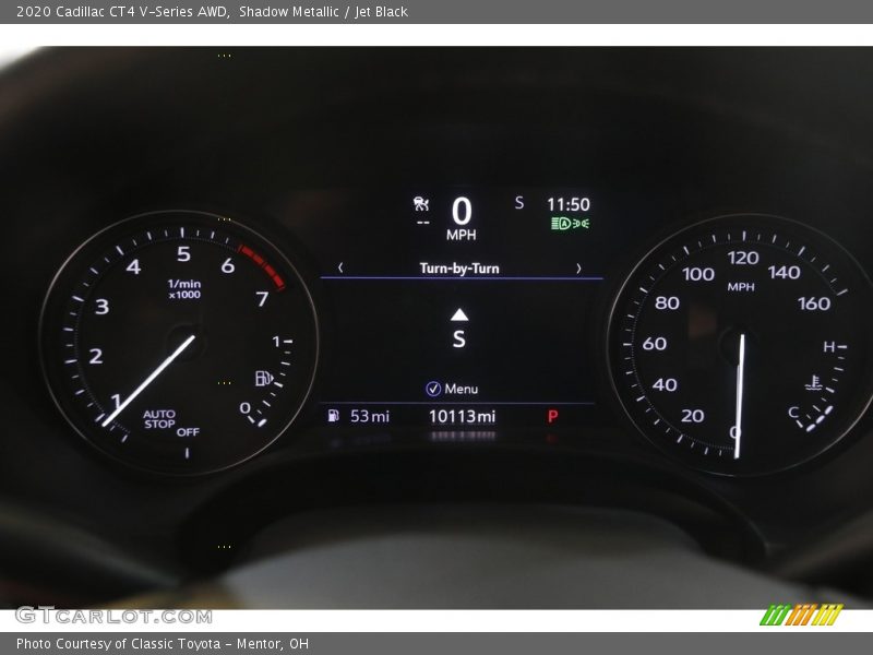  2020 CT4 V-Series AWD V-Series AWD Gauges