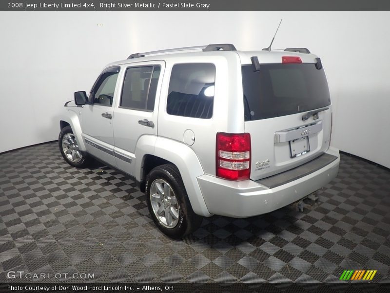 Bright Silver Metallic / Pastel Slate Gray 2008 Jeep Liberty Limited 4x4