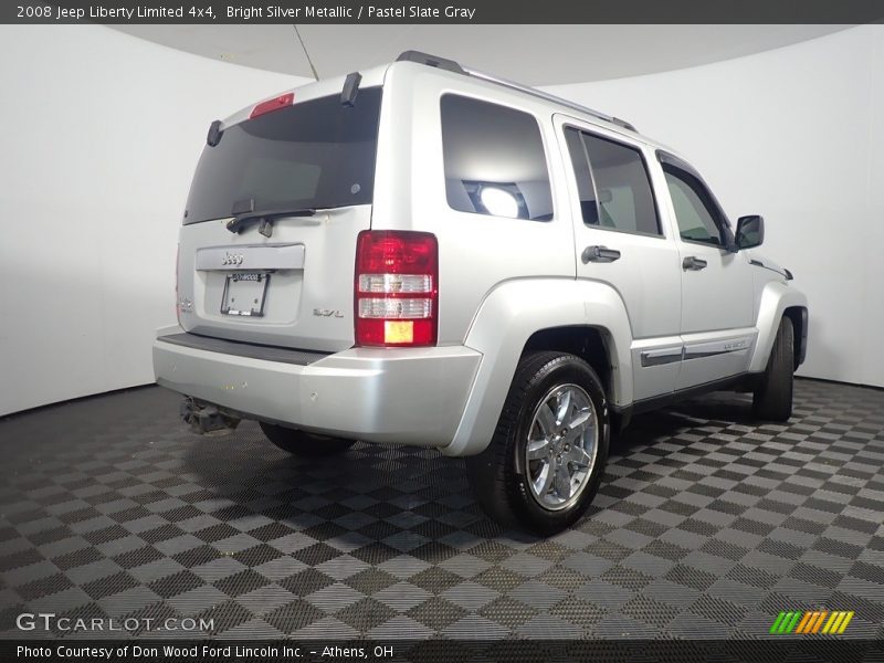 Bright Silver Metallic / Pastel Slate Gray 2008 Jeep Liberty Limited 4x4