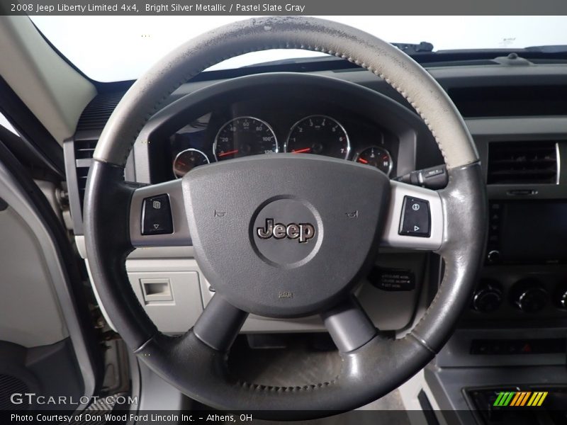 Bright Silver Metallic / Pastel Slate Gray 2008 Jeep Liberty Limited 4x4