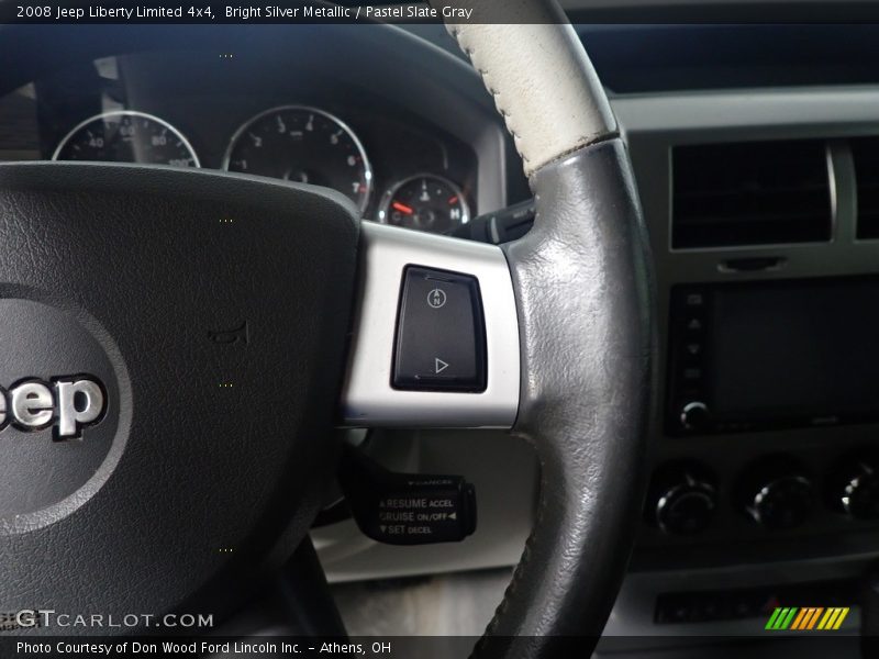 Bright Silver Metallic / Pastel Slate Gray 2008 Jeep Liberty Limited 4x4