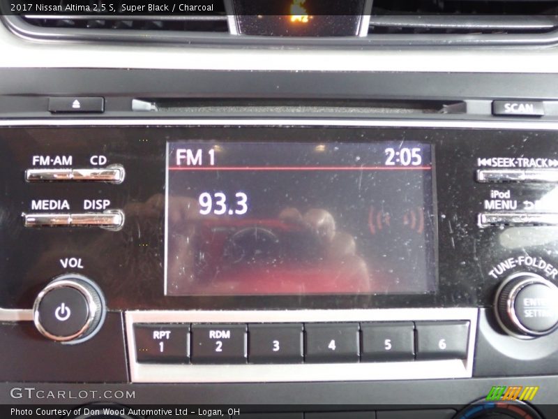 Super Black / Charcoal 2017 Nissan Altima 2.5 S
