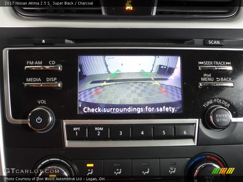 Super Black / Charcoal 2017 Nissan Altima 2.5 S