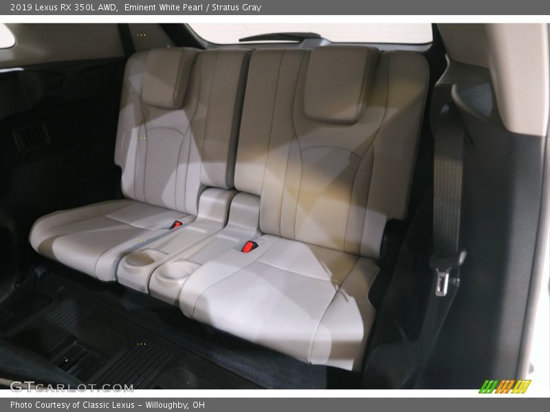 Eminent White Pearl / Stratus Gray 2019 Lexus RX 350L AWD