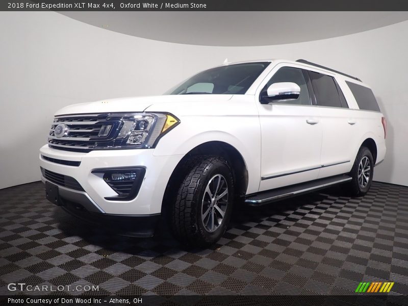 Oxford White / Medium Stone 2018 Ford Expedition XLT Max 4x4