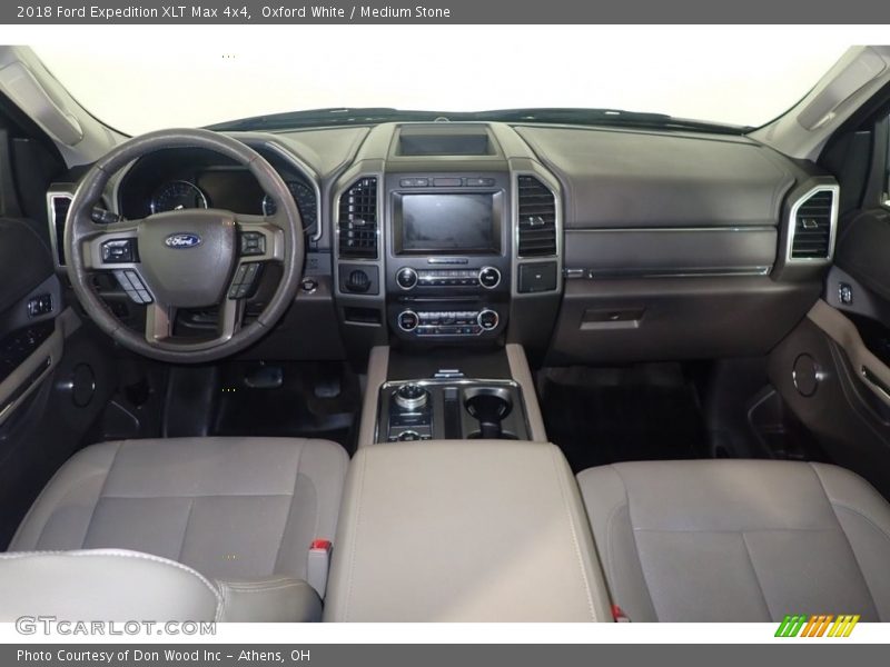 Oxford White / Medium Stone 2018 Ford Expedition XLT Max 4x4