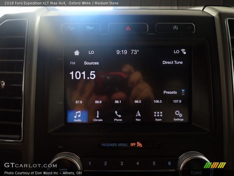 Oxford White / Medium Stone 2018 Ford Expedition XLT Max 4x4