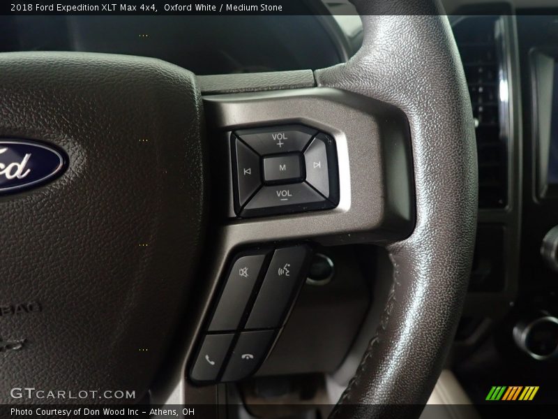 Oxford White / Medium Stone 2018 Ford Expedition XLT Max 4x4