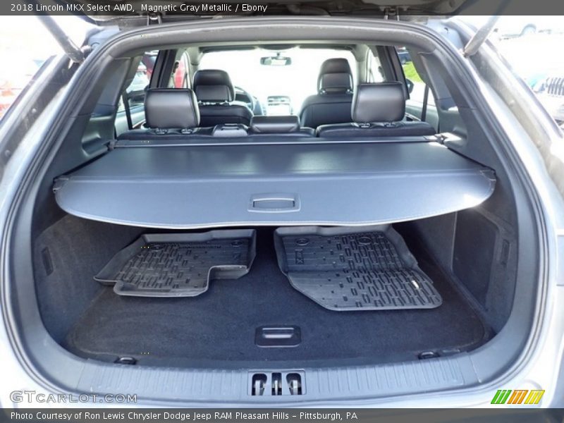  2018 MKX Select AWD Trunk