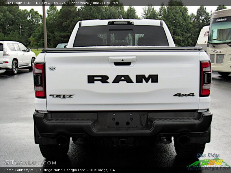 Bright White / Black/TRX Red 2021 Ram 1500 TRX Crew Cab 4x4