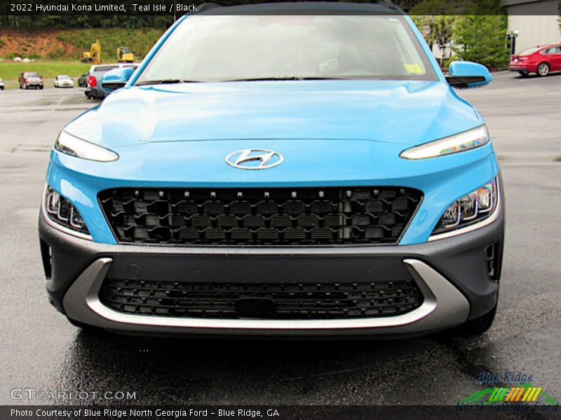 Teal Isle / Black 2022 Hyundai Kona Limited