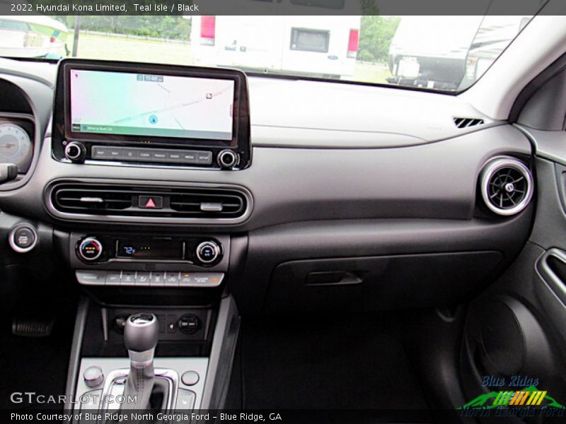 Teal Isle / Black 2022 Hyundai Kona Limited