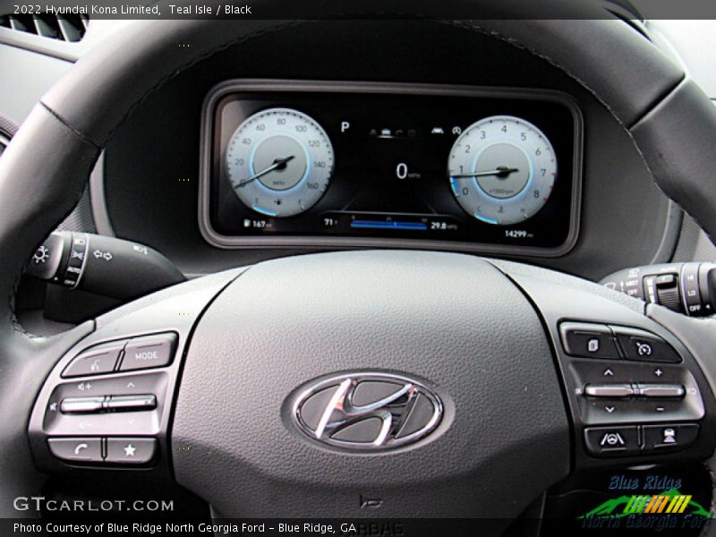 Teal Isle / Black 2022 Hyundai Kona Limited