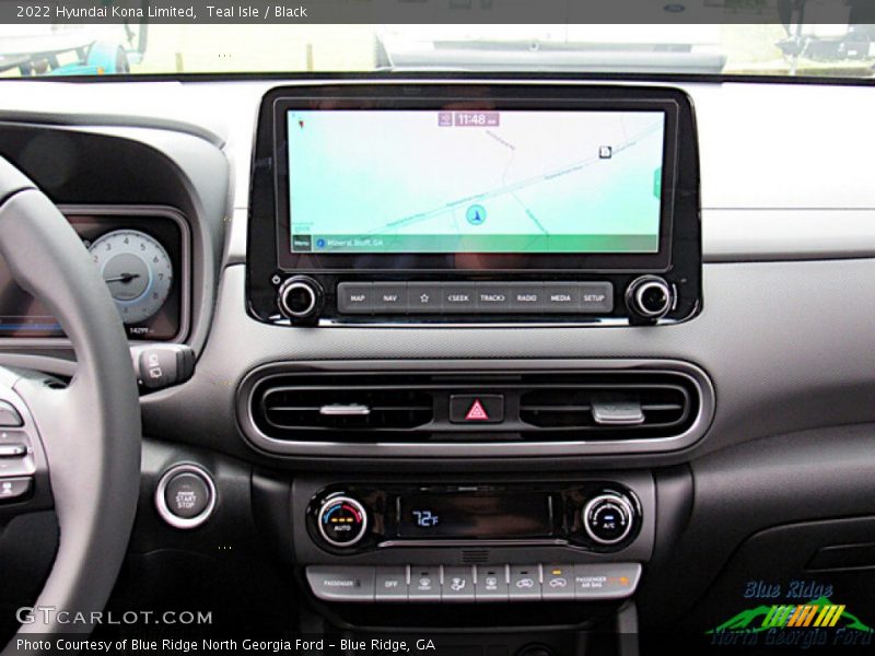 Teal Isle / Black 2022 Hyundai Kona Limited
