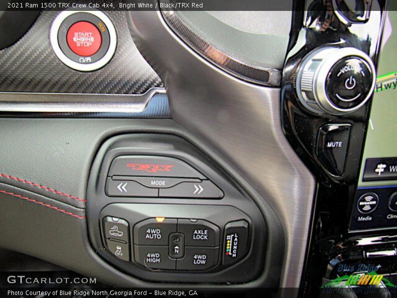 Bright White / Black/TRX Red 2021 Ram 1500 TRX Crew Cab 4x4