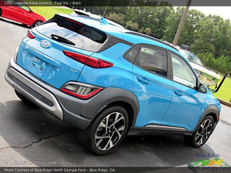 Teal Isle / Black 2022 Hyundai Kona Limited