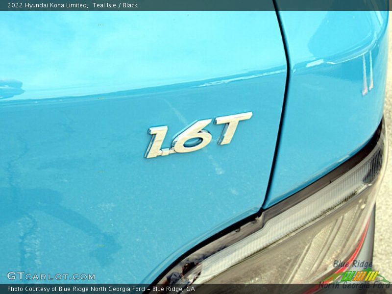 Teal Isle / Black 2022 Hyundai Kona Limited