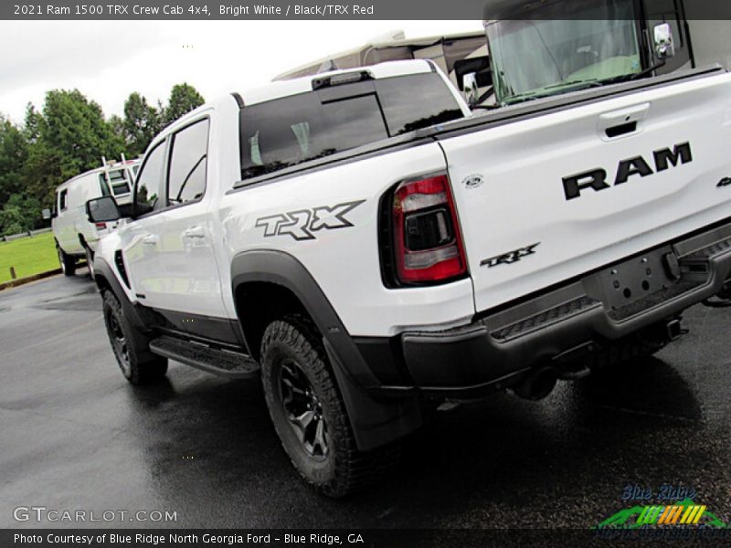 Bright White / Black/TRX Red 2021 Ram 1500 TRX Crew Cab 4x4