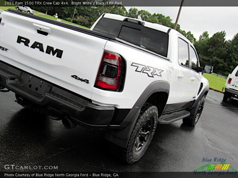 Bright White / Black/TRX Red 2021 Ram 1500 TRX Crew Cab 4x4