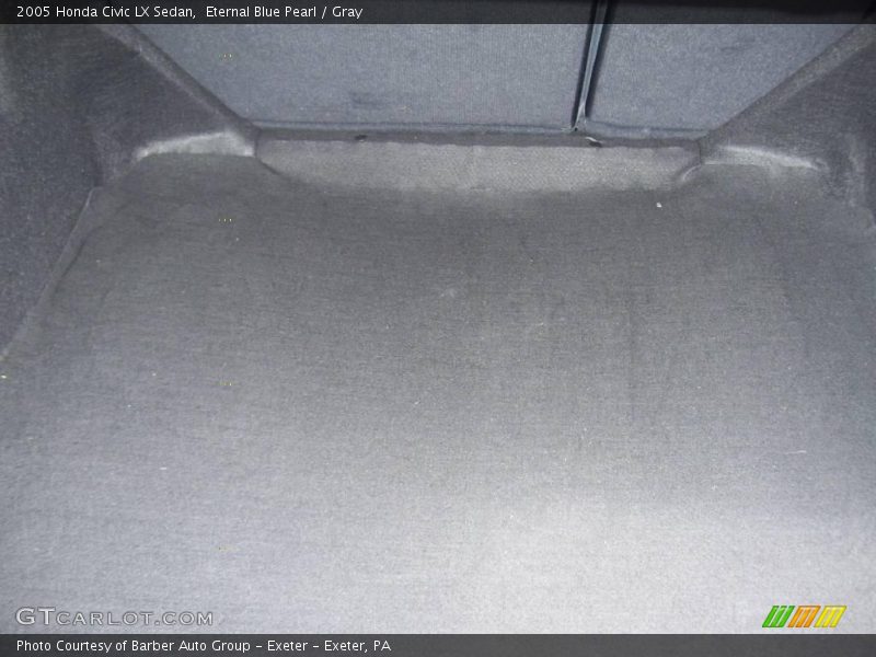 Eternal Blue Pearl / Gray 2005 Honda Civic LX Sedan