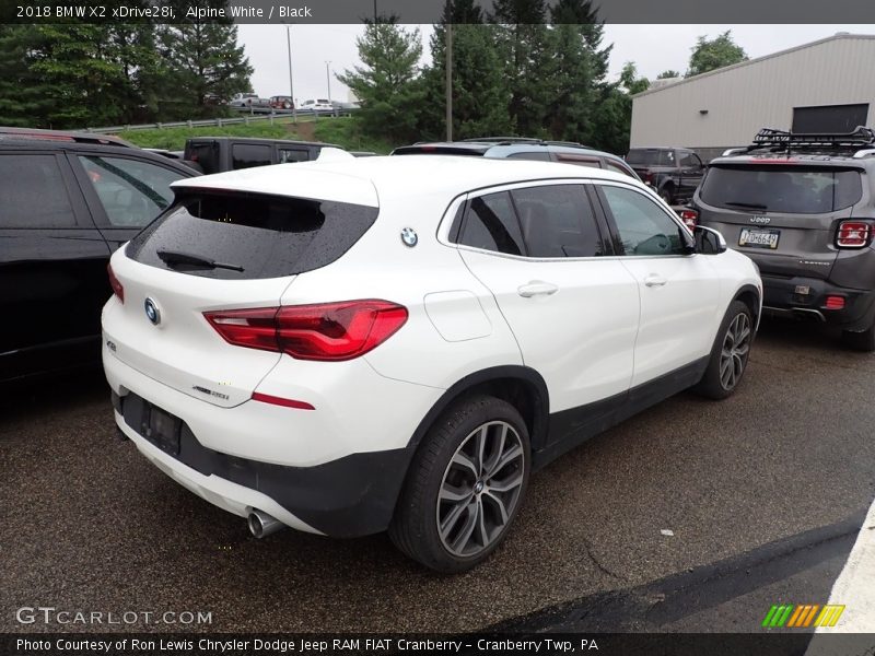 Alpine White / Black 2018 BMW X2 xDrive28i