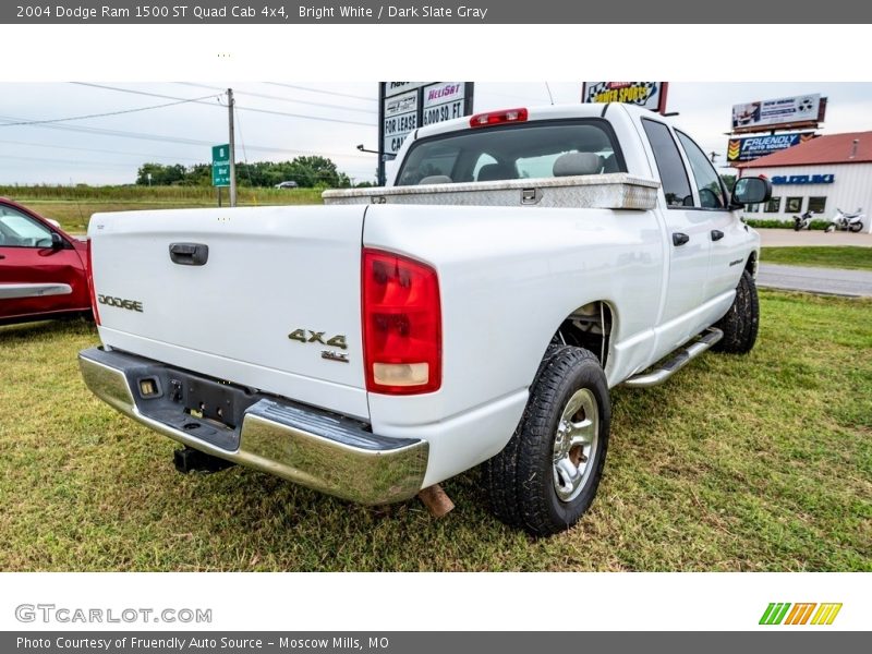 Bright White / Dark Slate Gray 2004 Dodge Ram 1500 ST Quad Cab 4x4