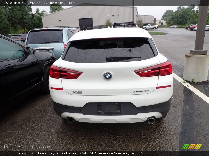 Alpine White / Black 2018 BMW X2 xDrive28i