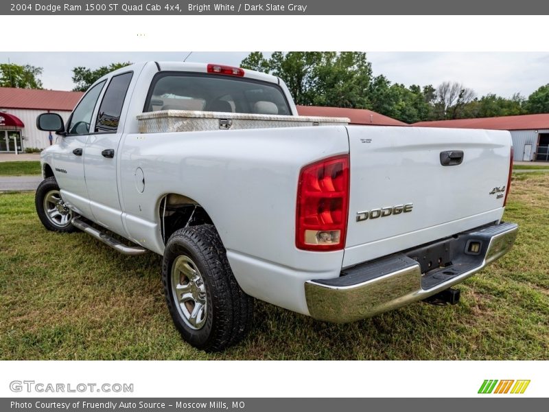Bright White / Dark Slate Gray 2004 Dodge Ram 1500 ST Quad Cab 4x4