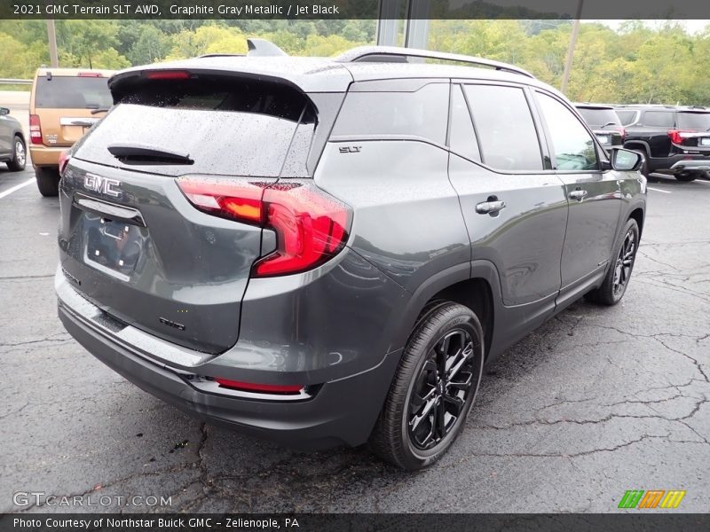 Graphite Gray Metallic / Jet Black 2021 GMC Terrain SLT AWD