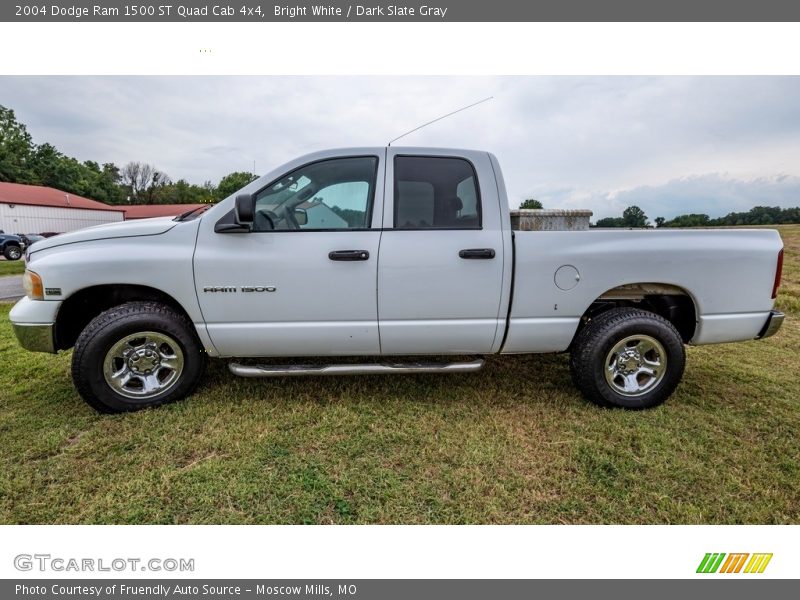 Bright White / Dark Slate Gray 2004 Dodge Ram 1500 ST Quad Cab 4x4