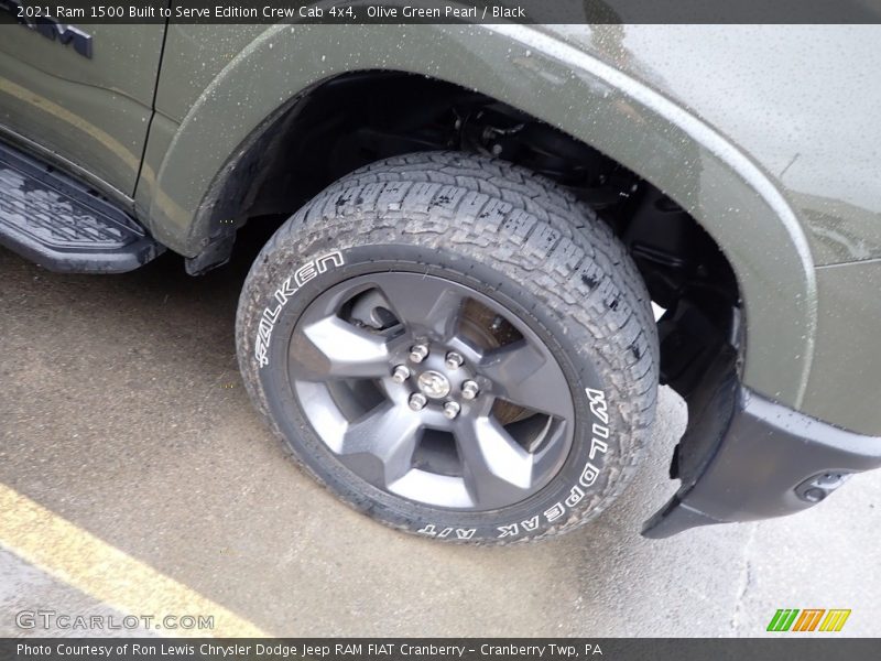 Olive Green Pearl / Black 2021 Ram 1500 Built to Serve Edition Crew Cab 4x4