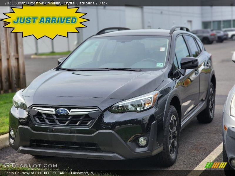 Crystal Black Silica / Black 2021 Subaru Crosstrek Premium