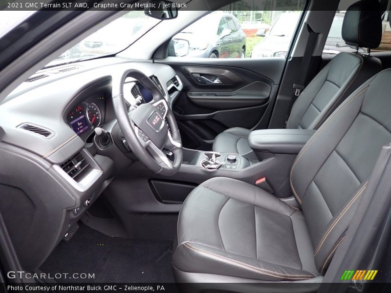 Graphite Gray Metallic / Jet Black 2021 GMC Terrain SLT AWD