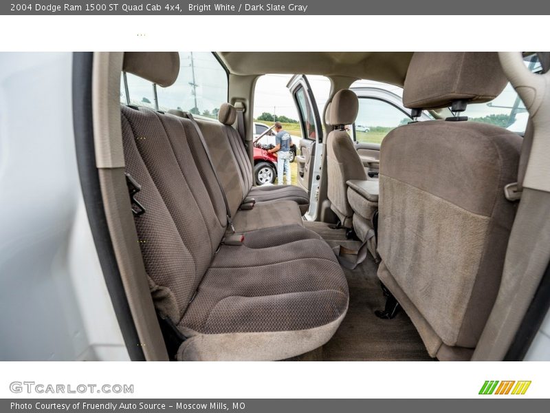 Bright White / Dark Slate Gray 2004 Dodge Ram 1500 ST Quad Cab 4x4