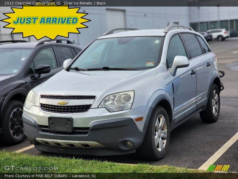 Silver Ice Metallic / Black 2013 Chevrolet Captiva Sport LS