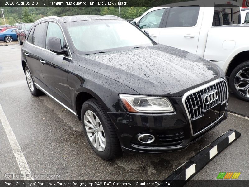 Brilliant Black / Black 2016 Audi Q5 2.0 TFSI Premium Plus quattro
