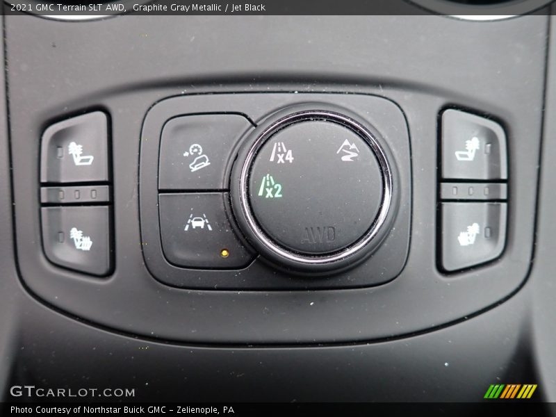 Graphite Gray Metallic / Jet Black 2021 GMC Terrain SLT AWD