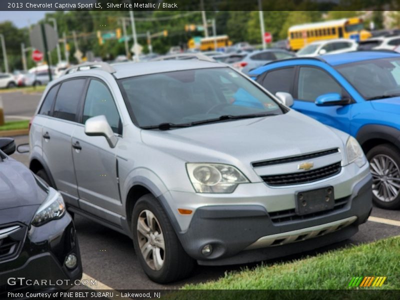 Silver Ice Metallic / Black 2013 Chevrolet Captiva Sport LS