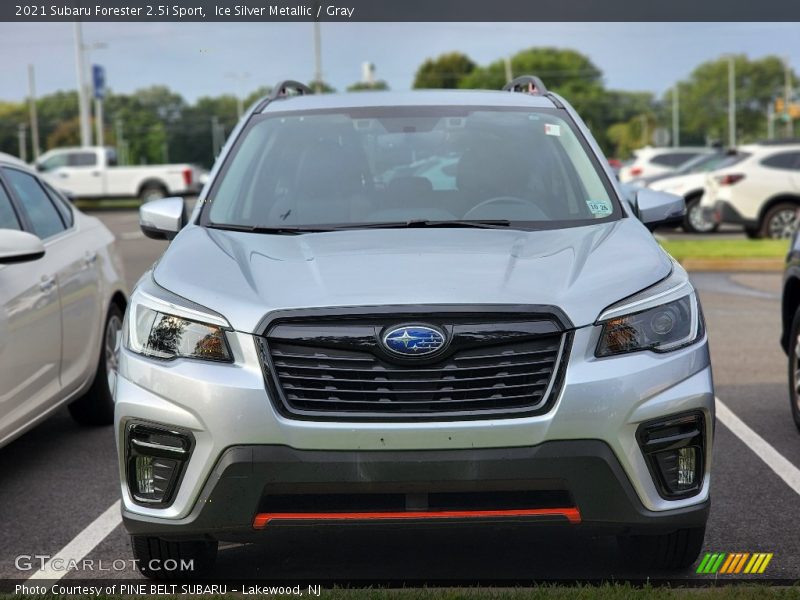 Ice Silver Metallic / Gray 2021 Subaru Forester 2.5i Sport