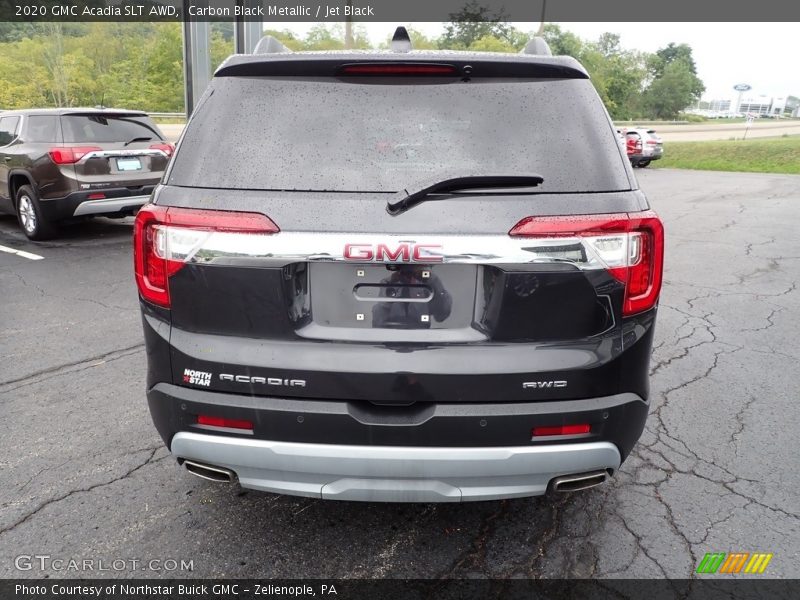 Carbon Black Metallic / Jet Black 2020 GMC Acadia SLT AWD