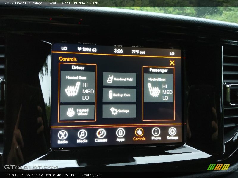 White Knuckle / Black 2022 Dodge Durango GT AWD